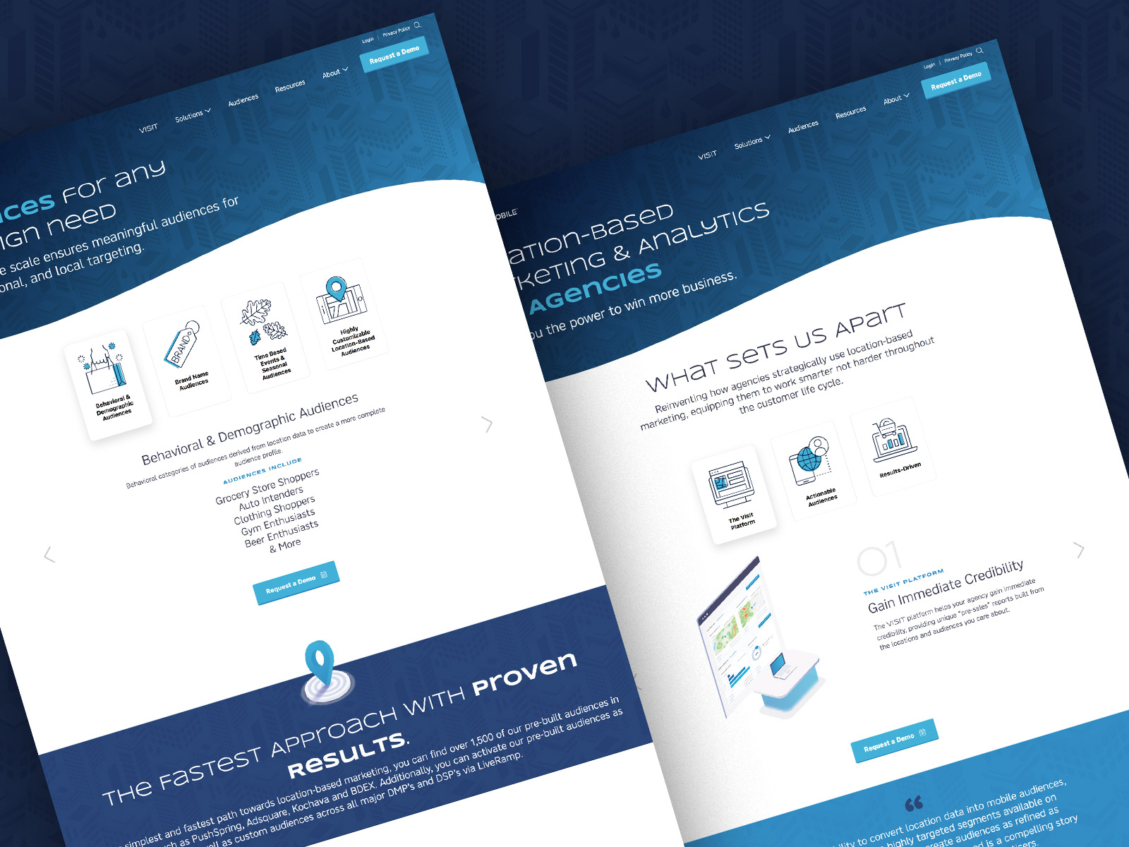 Reveal Mobile - Website Design - Internal Pages