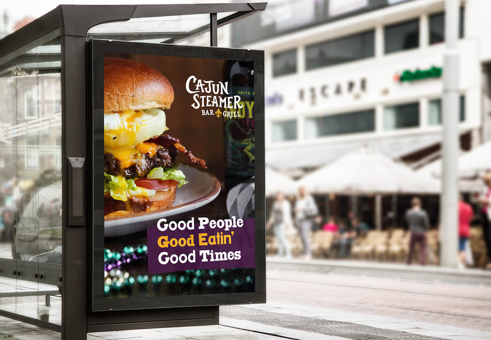 Cajun Steamer Bar & Grill - Advertisement
