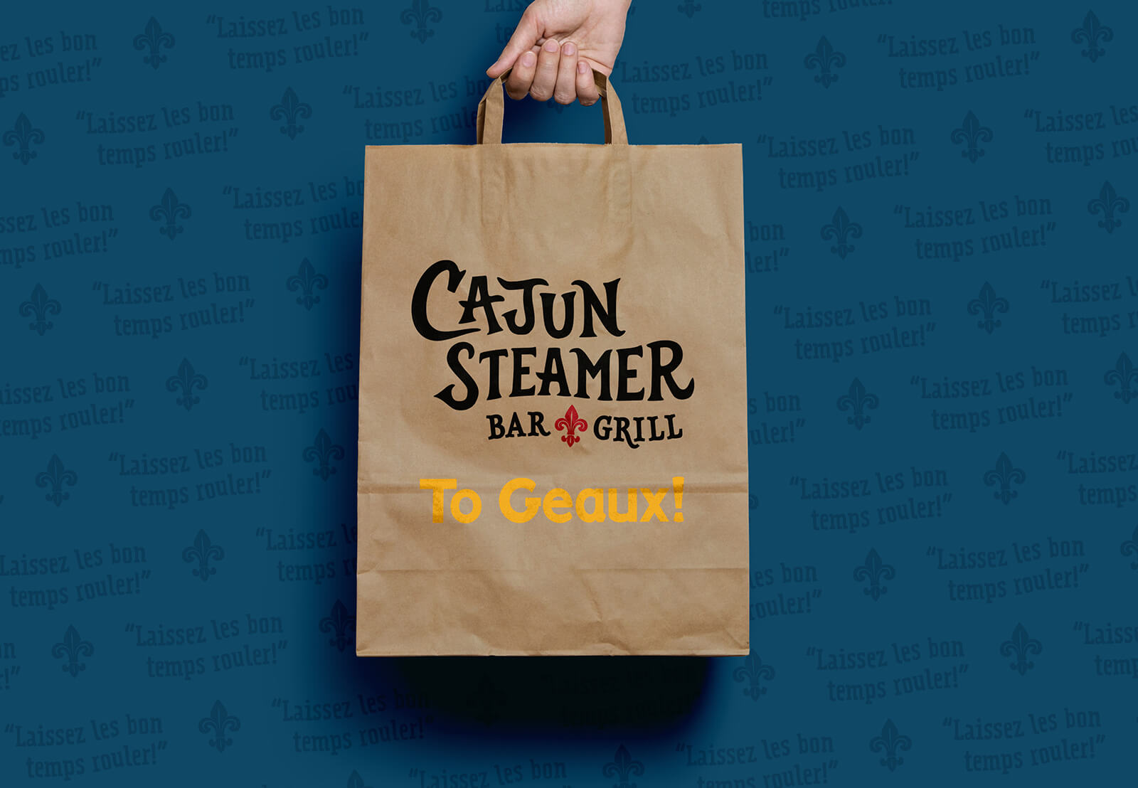Cajun Steamer Bar & Grill - Take Out Bag