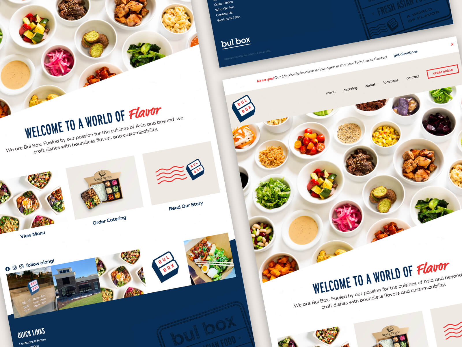 Bul Box - Website Design - Homepage