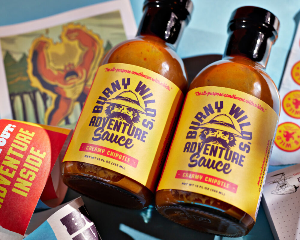 Burny Wild’s Sauce Bottles