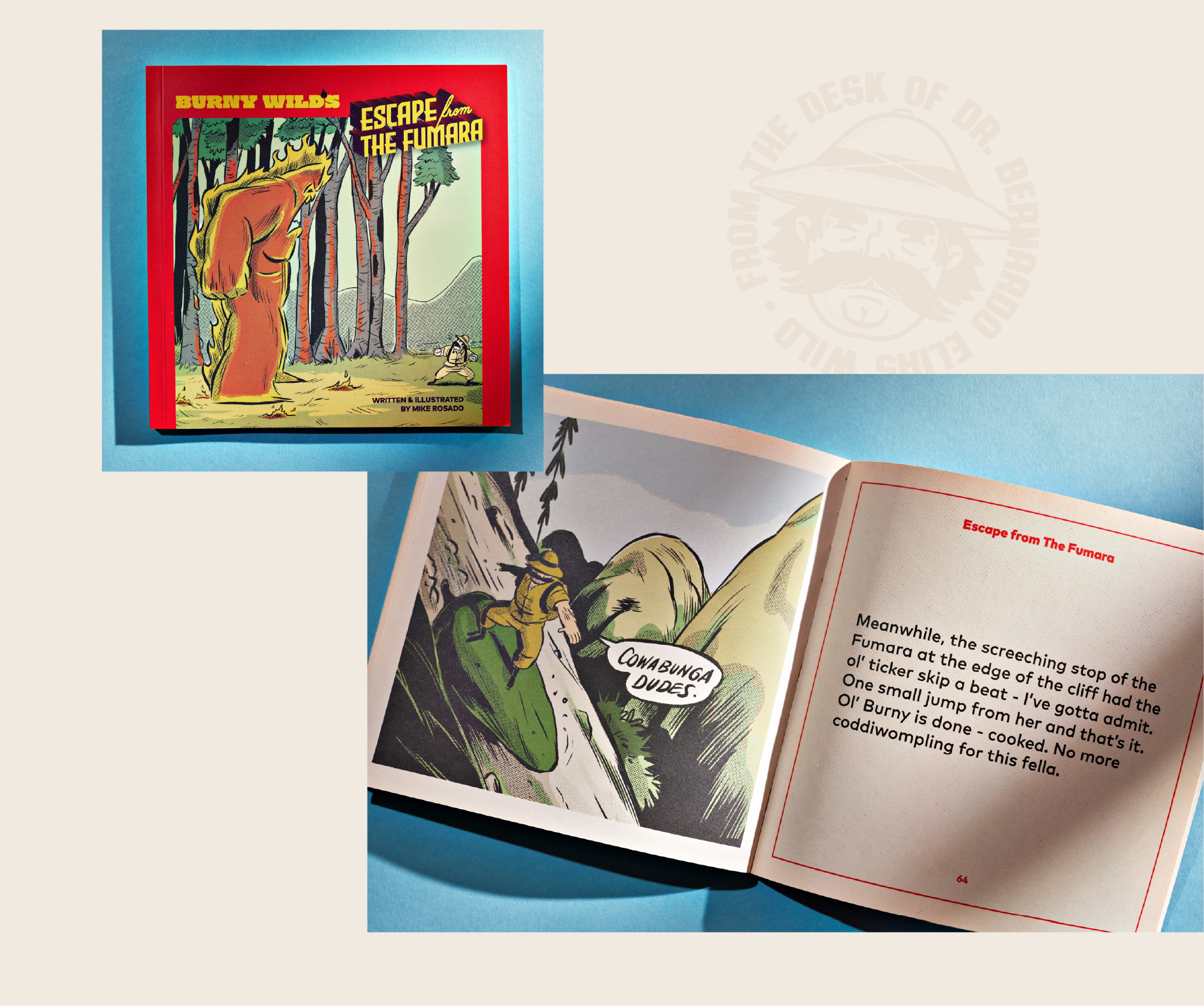 Burny Wild’s Comic Book