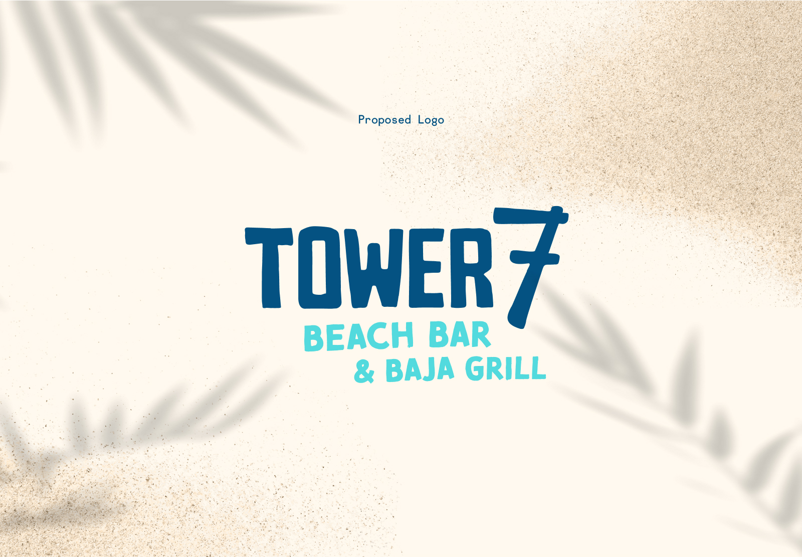 Tower 7 - Beach Bar - Brand Identity