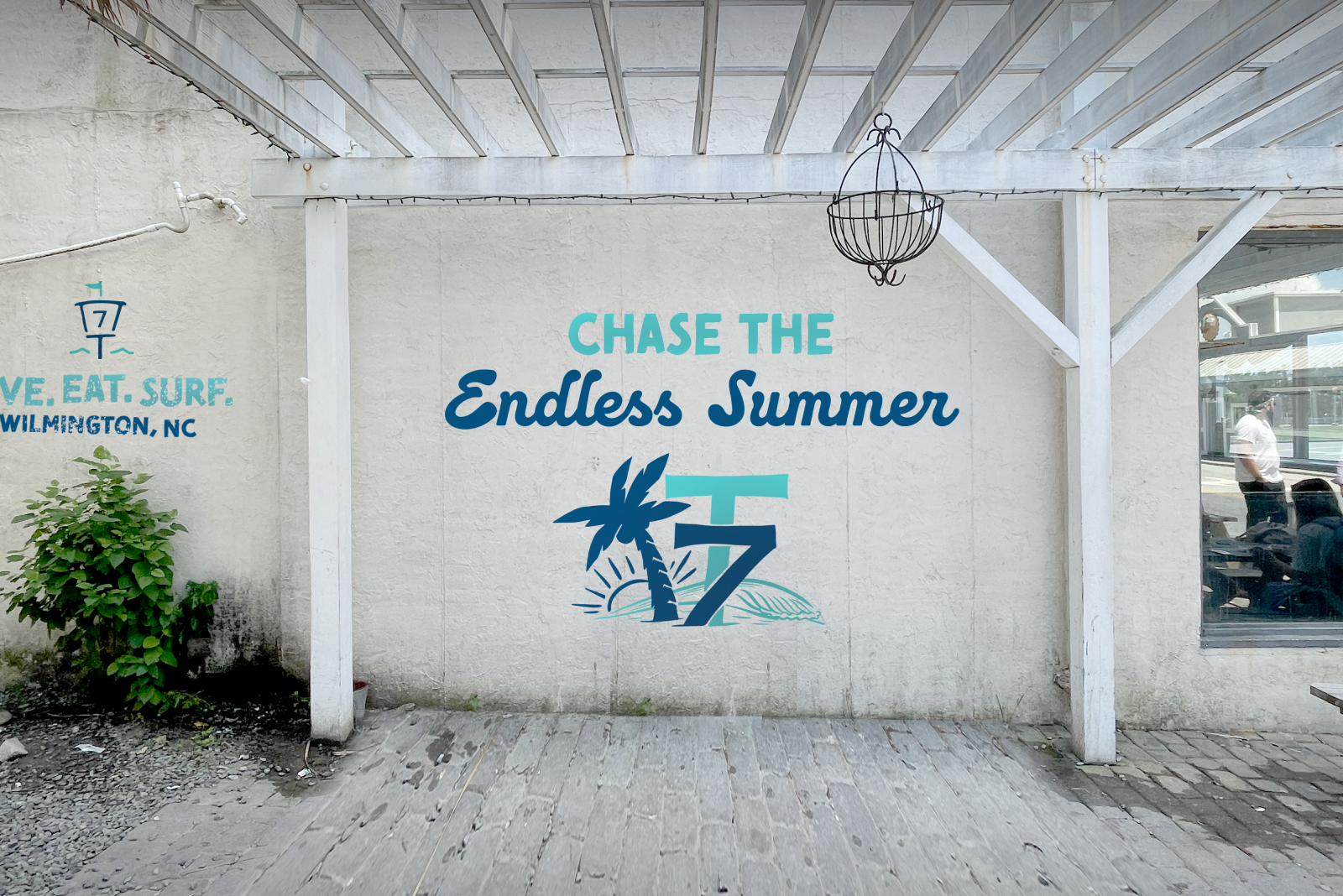 Tower 7 - Beach Bar - Mural Mockup