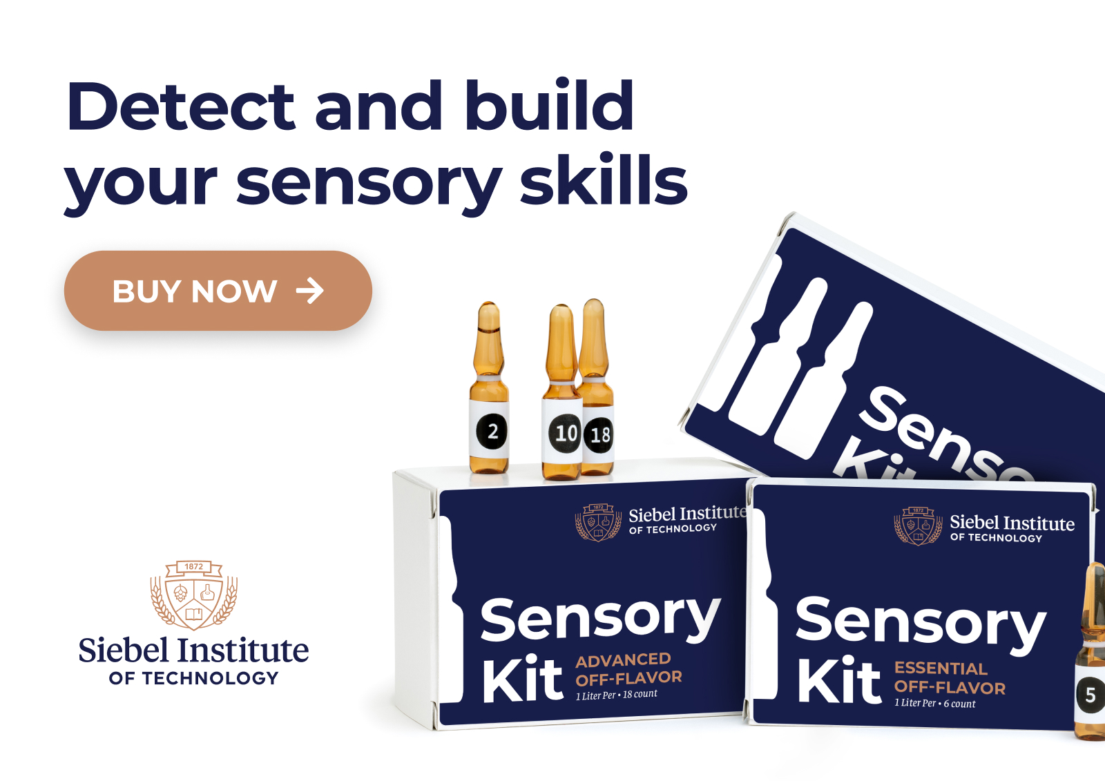 Siebel Institute of Technology - Updated Sensory Kit Packaging