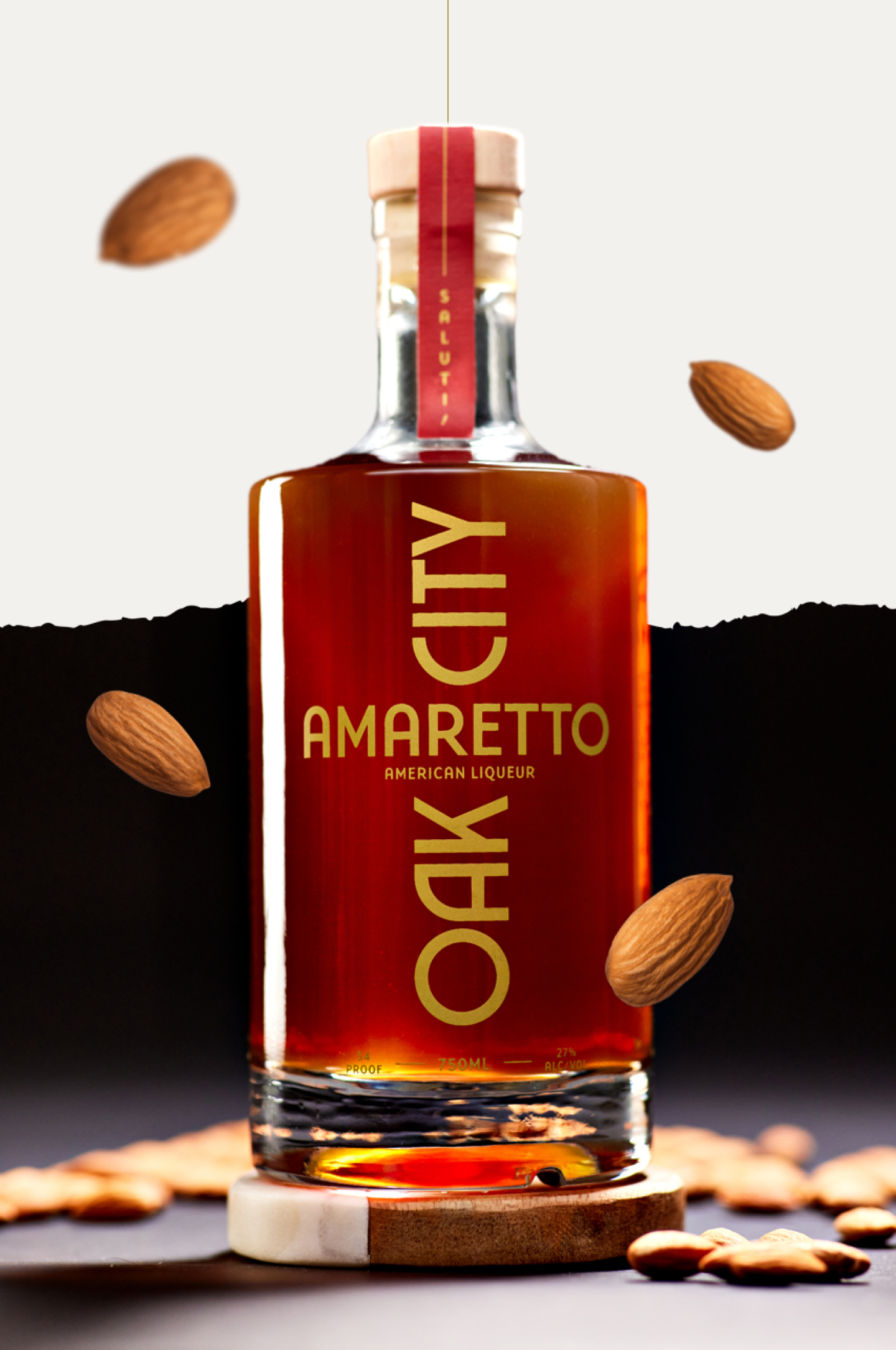 Oak City Amaretto bottle