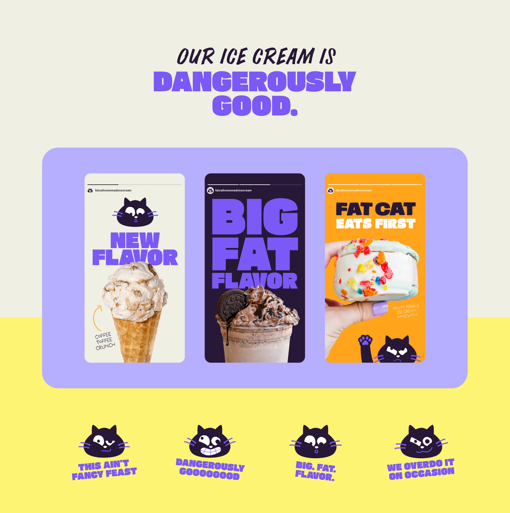 Fat Cat Homemade Ice Cream - Social Stories