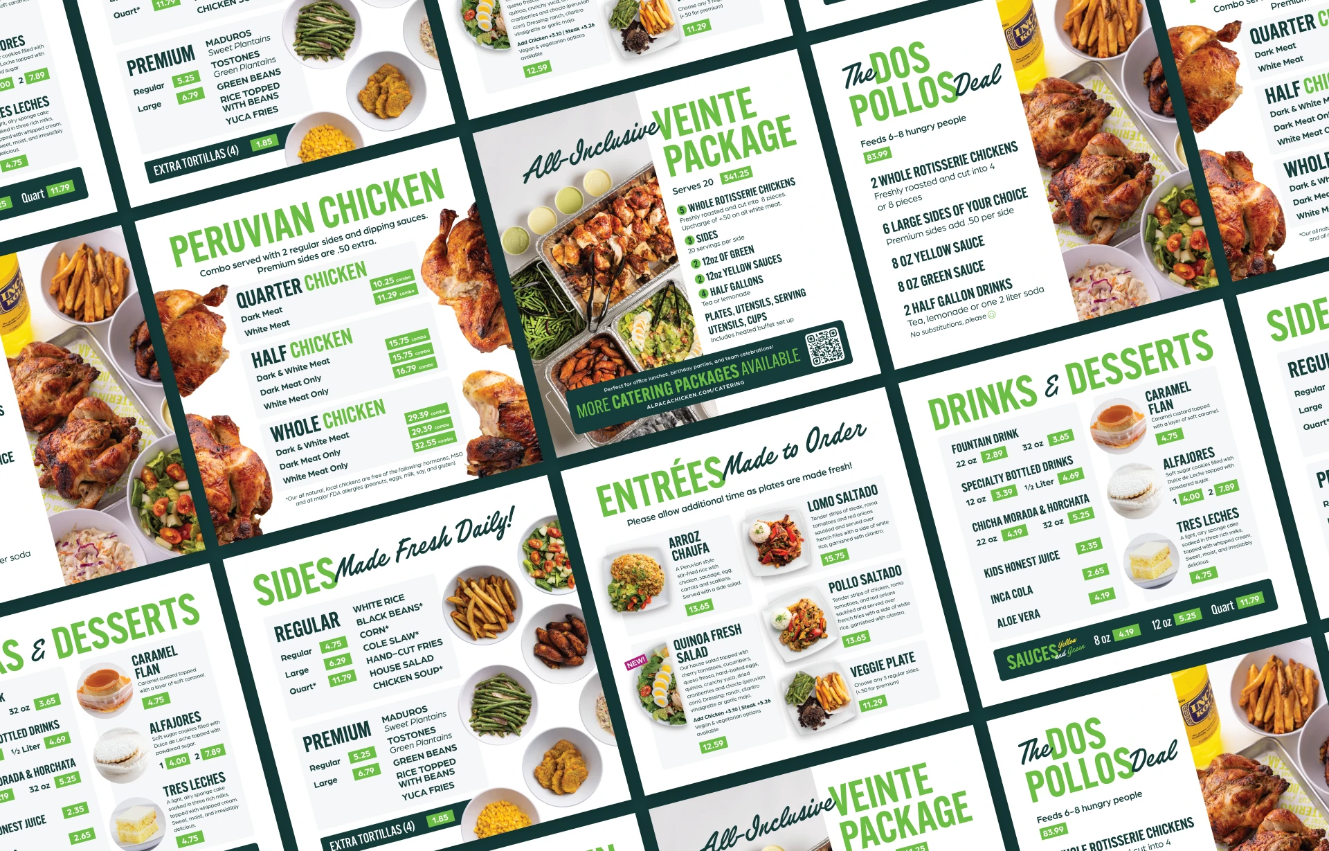 Alpaca Chicken brand identity and website design