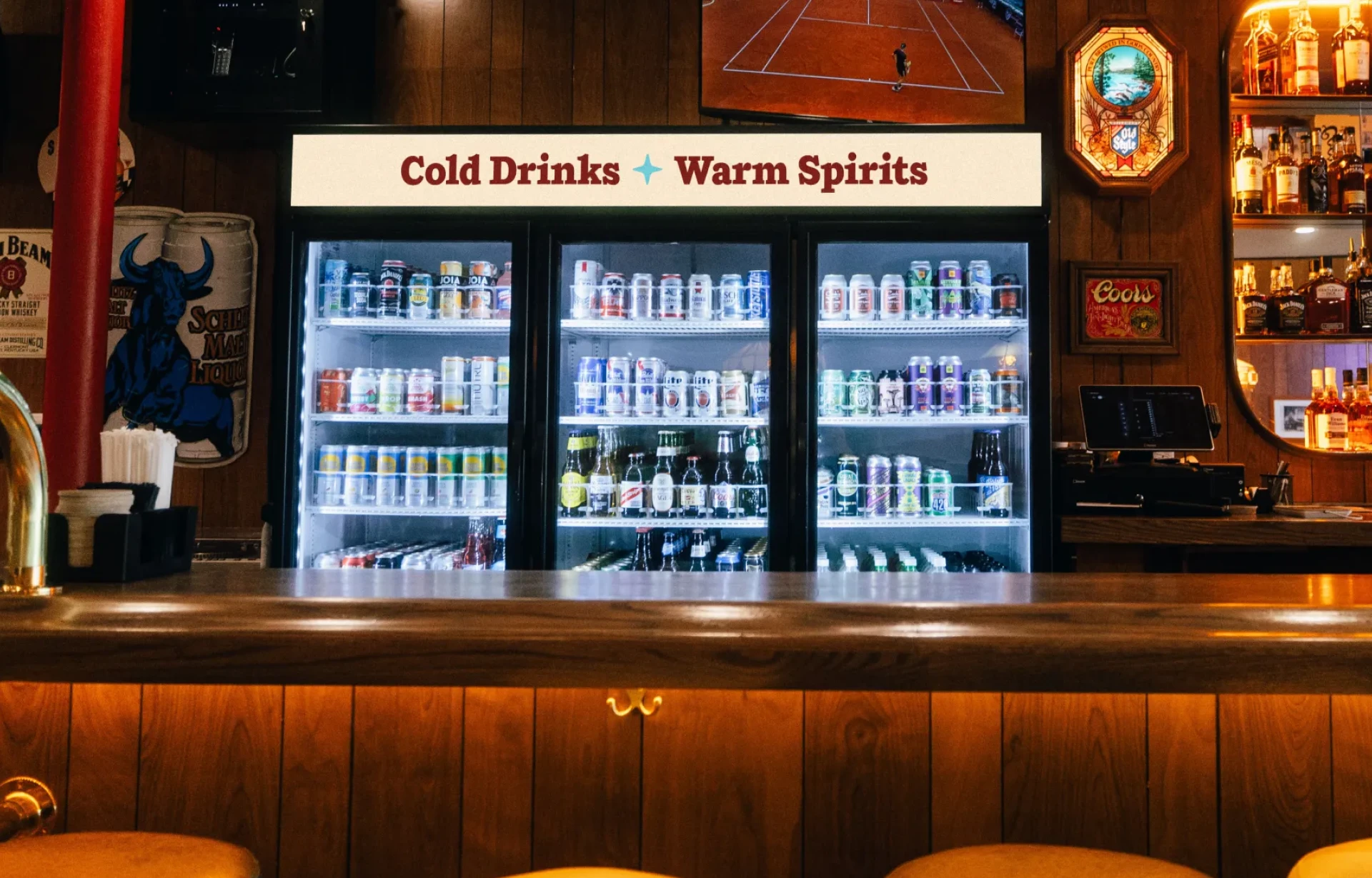Cooks Burger Bar brand identity