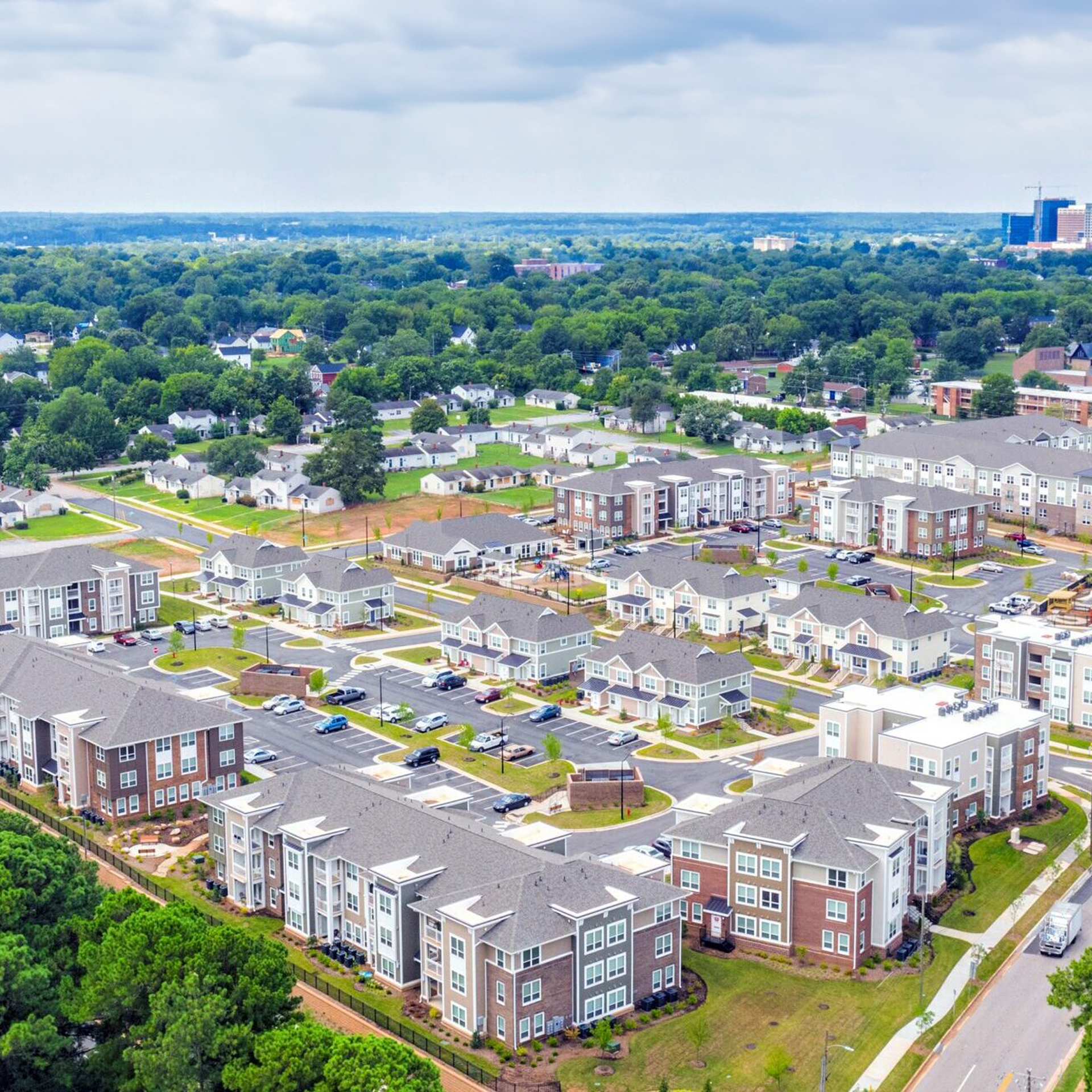 DHIC branding affordable housing complex
