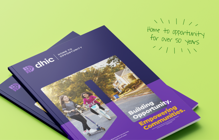 DHIC branded pamphlet
