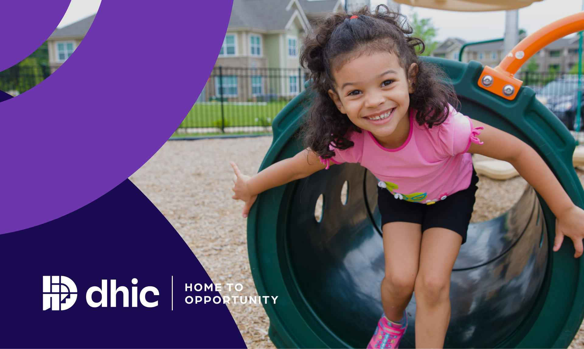 DHIC branding Home to Opportunity tagline