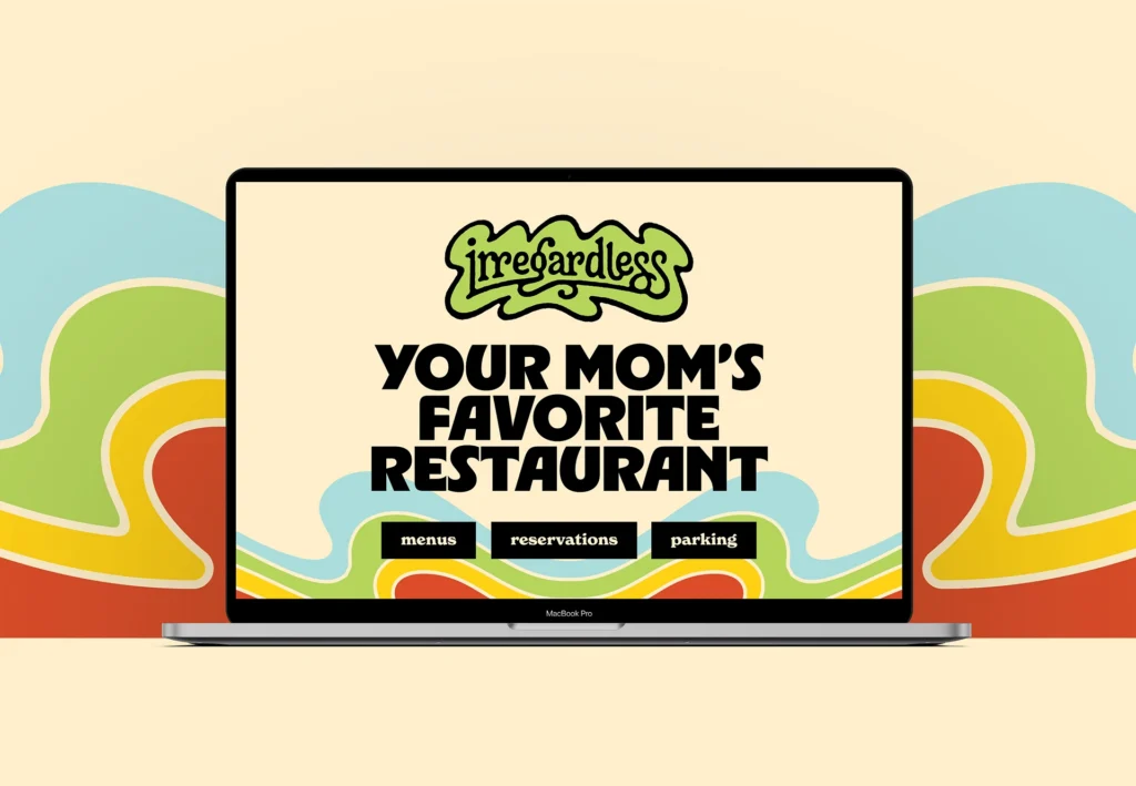 Irregardless brand refresh tagline