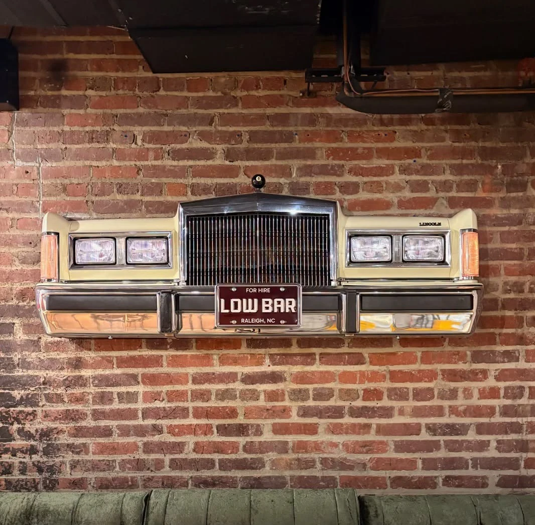 Low Bar Lounge in Raleigh limo grill custom decor