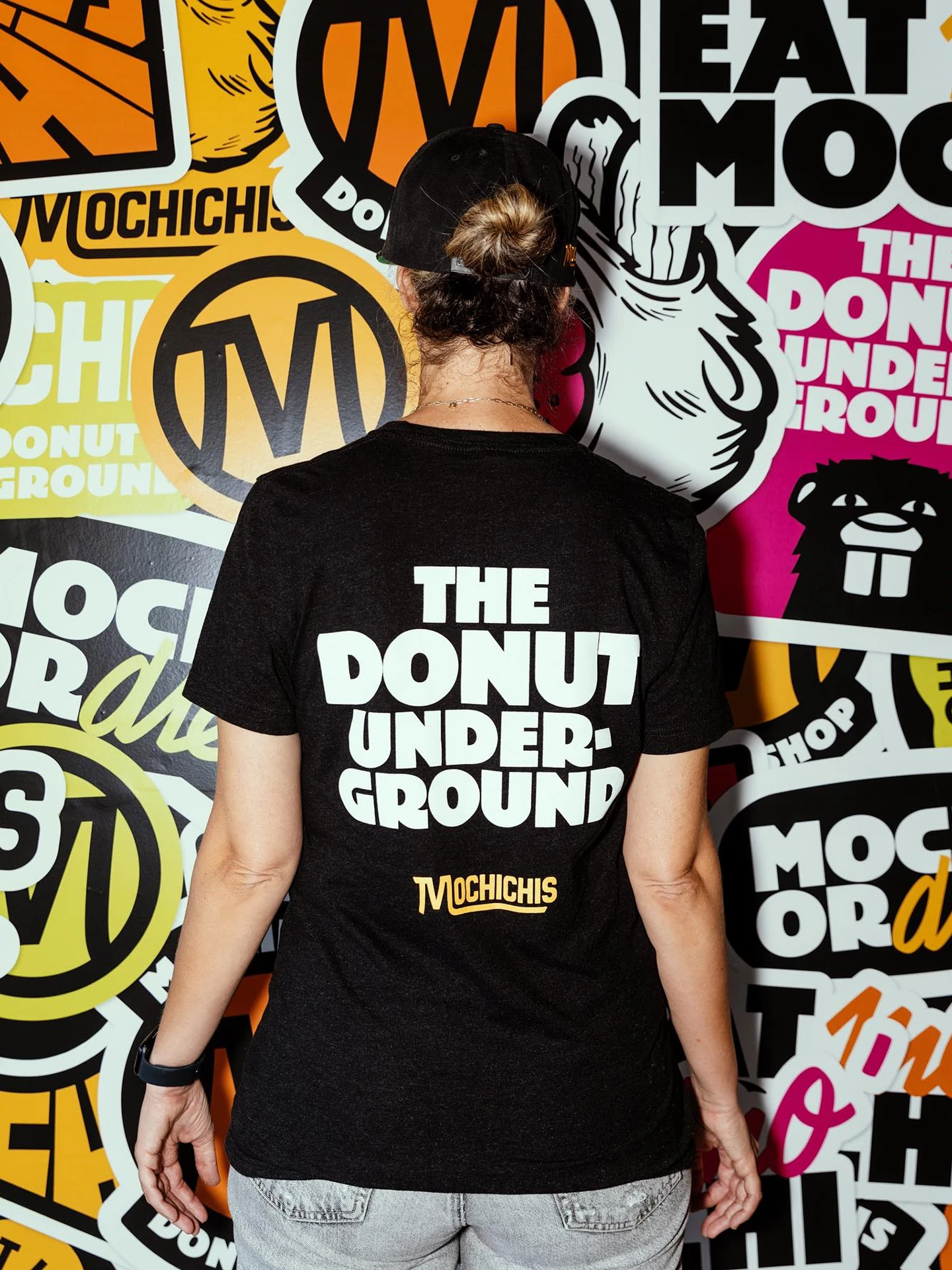 Mochichis donut shop tshirt and merch in Encinitas California
