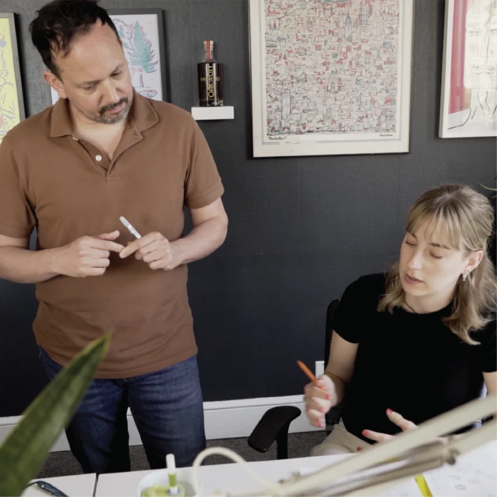 MRC brand studio sketch review