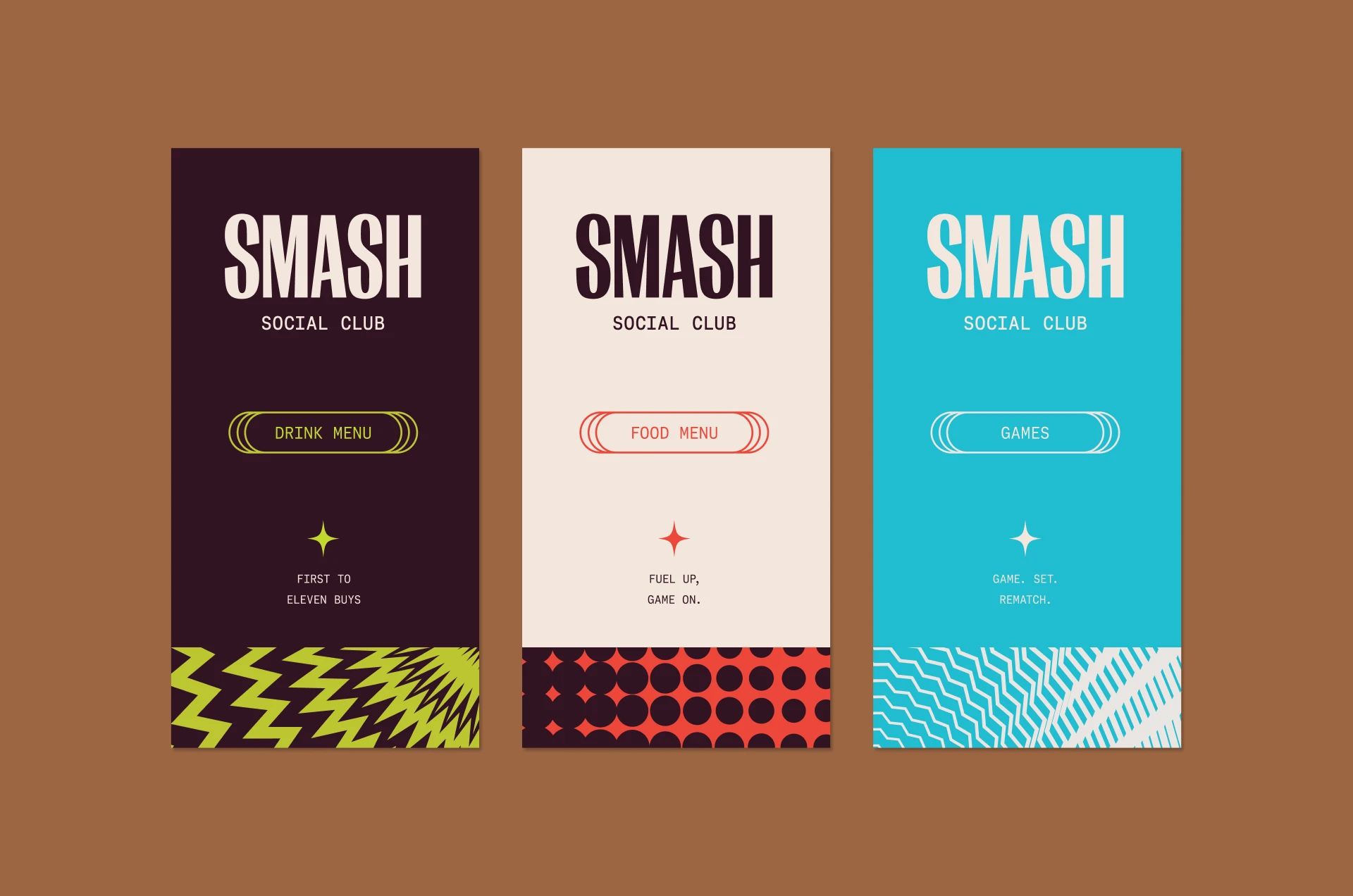 Smash Social Club branding