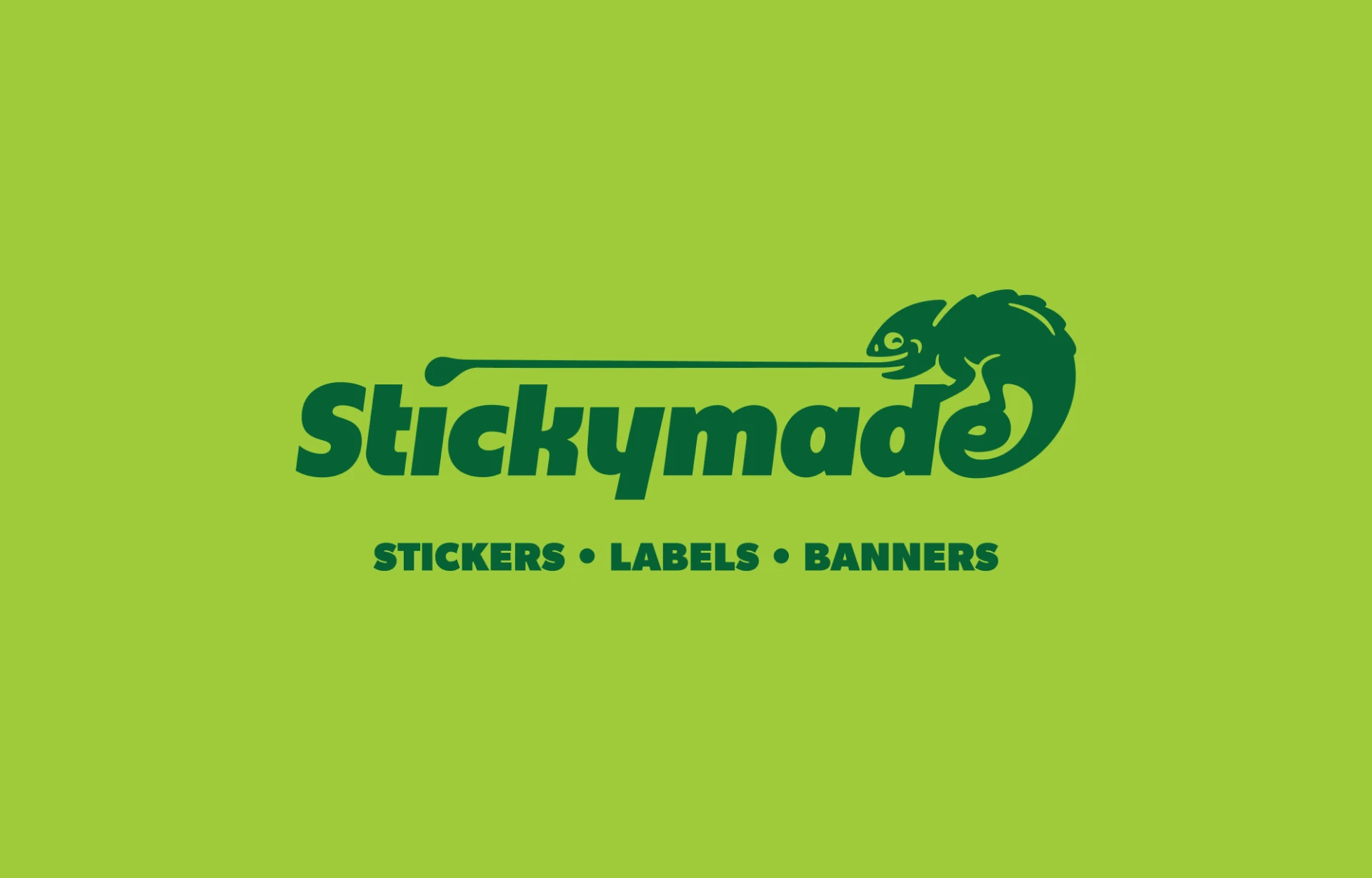 Stickymade brand identity, mascot illustration, messaging and more