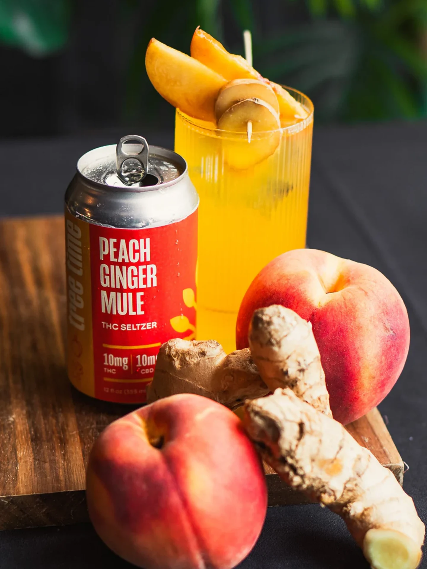 Tree Time seltzer packaging