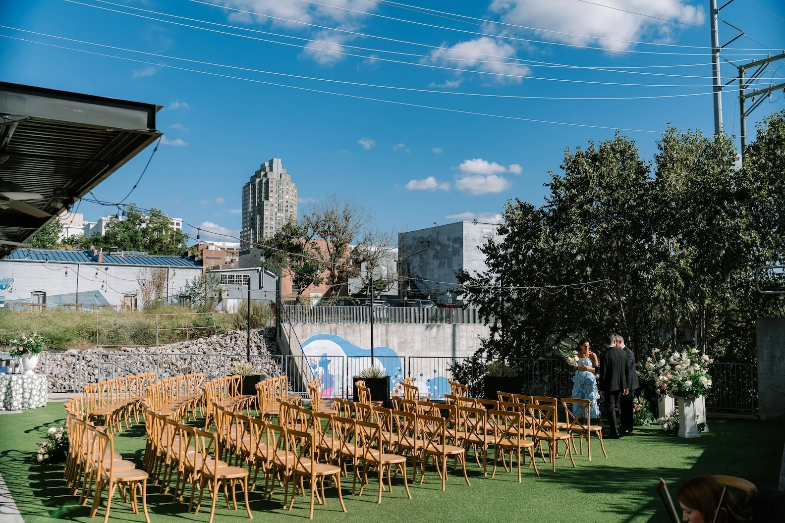 Junction West Outdoor Wedding