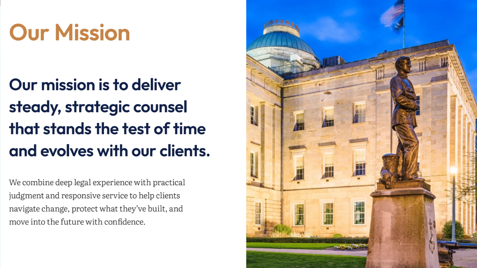The mission of Manning Fulton attorneys